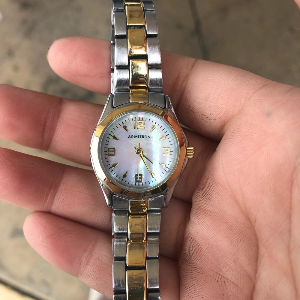 Gold watch